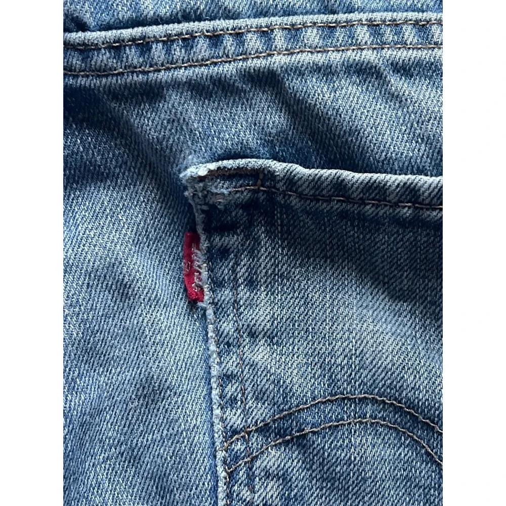 Levis 511 Skinny Jeans Mens 32x32 Medium Wash Blue Denim Stretch 05511-4406